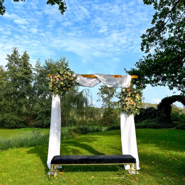 Vierkante houten backdrop - Afbeelding 4